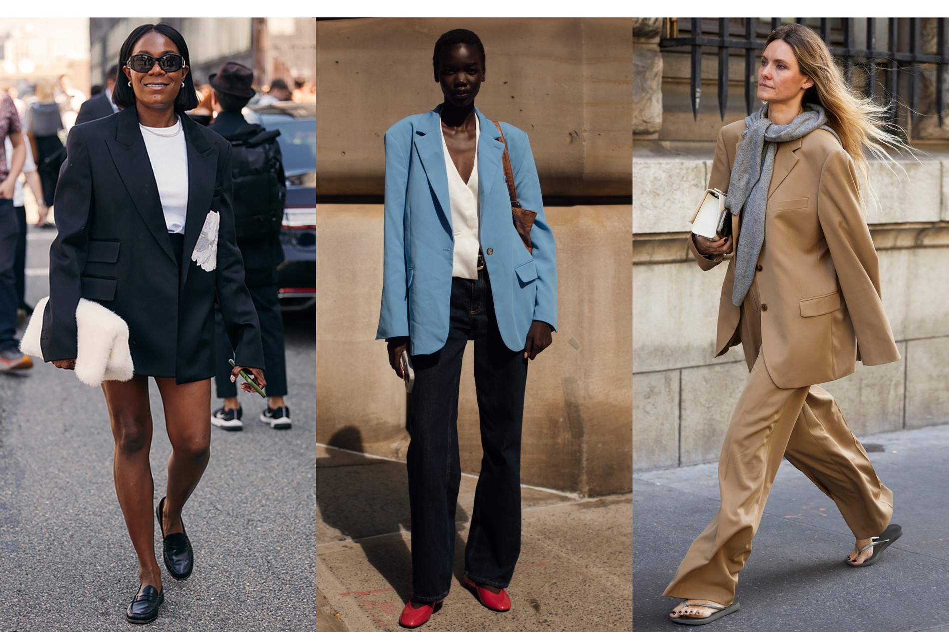 Three individual takes on relaxed tailoring